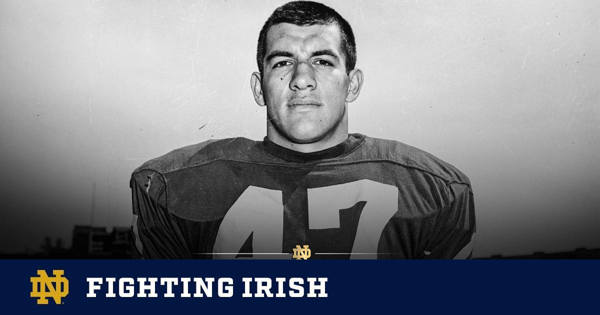Irish Football Legend Nick Eddy Passes Away - Notre Dame Athletics