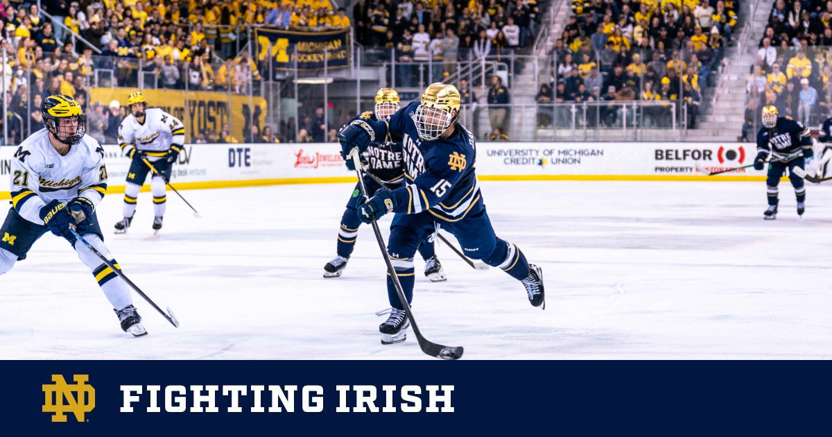Irish Fall In Heated Rivalry At #1/1 Michigan