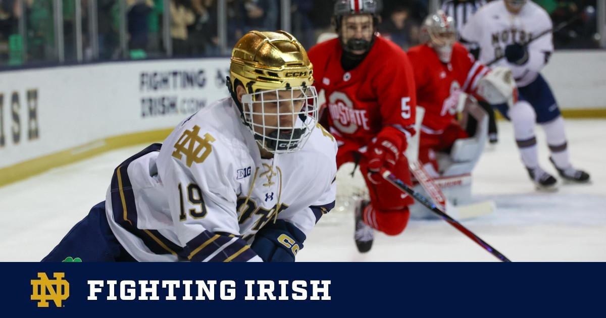 Irish Hockey Humbles in 4-2 Setback Against Buckeyes