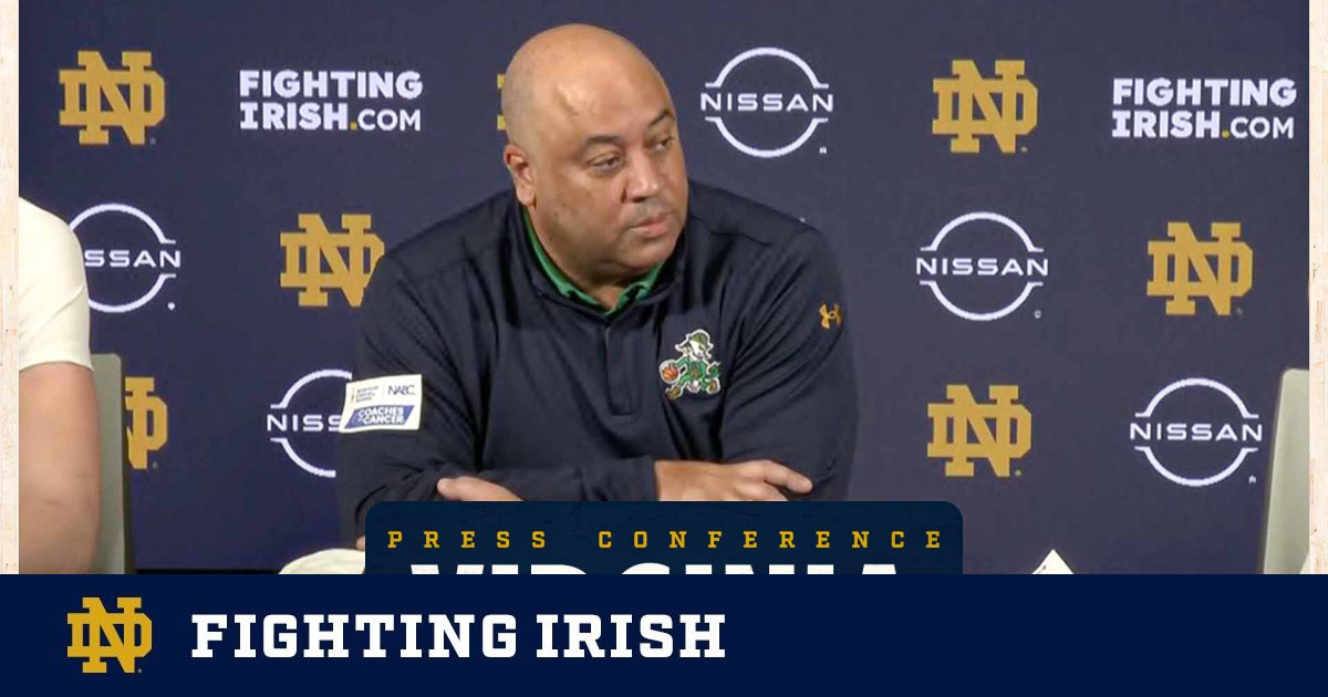 Notre Dame Men’s Basketball vs Virginia | Postgame Press Conference (1.27.26)
