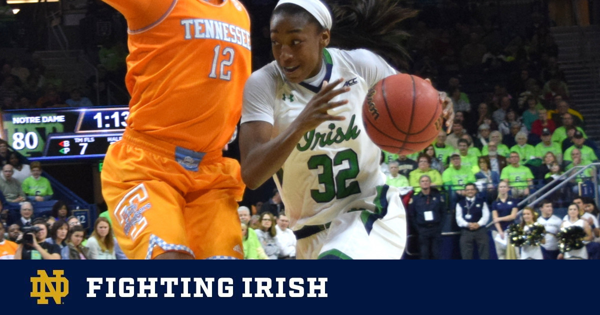 Two Notre Dame Womens Basketball Players Earn All Acc Honors Notre Dame Fighting Irish 