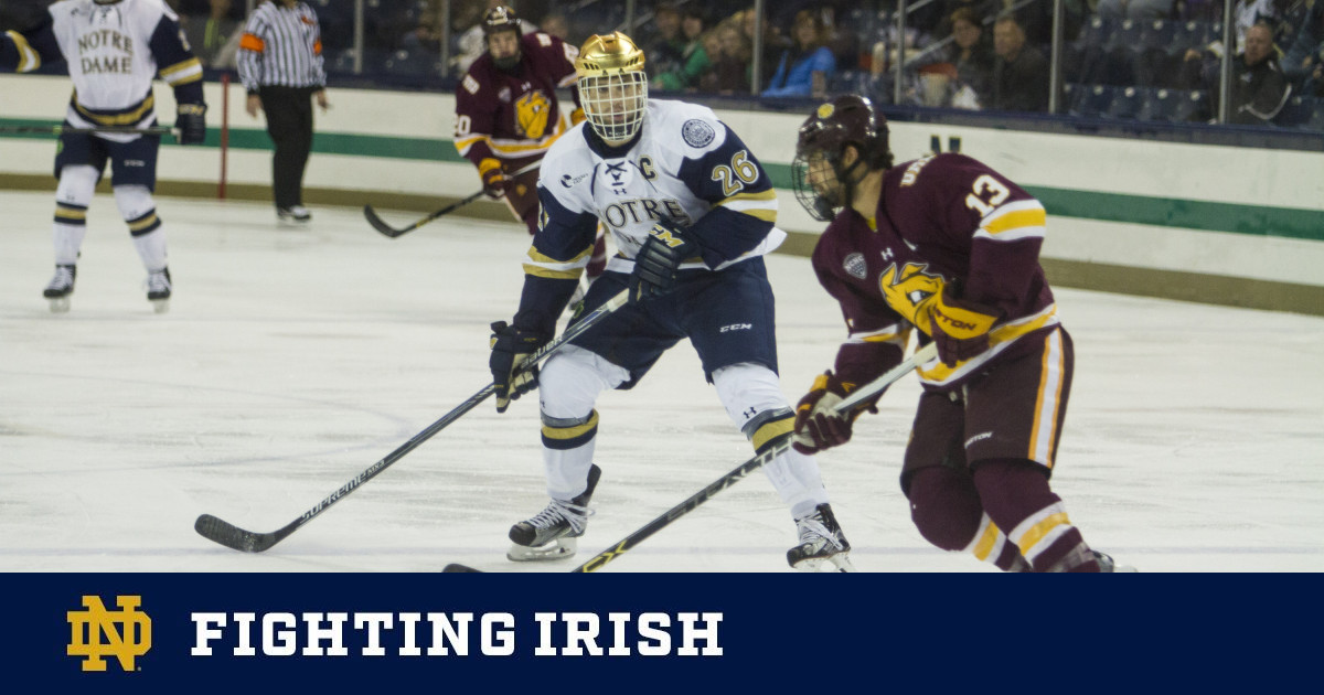 Notre Dame Hockey Enters National Rankings at No. 18 – Notre Dame ...