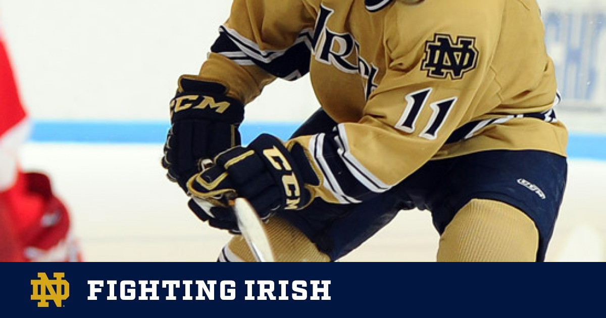 Anders Lee Scores Twice To Give Irish A 3-2 Win At Western Michigan – Notre  Dame Fighting Irish – Official Athletics Website