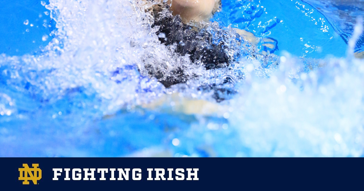 Three Seniors Set For Ncaa Swimming And Diving Championships Notre Dame Fighting Irish