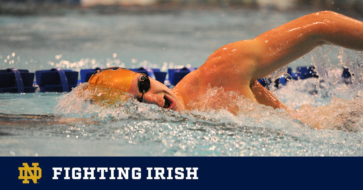 Notre Dame Aims For BIG EAST Swimming And Diving Title Notre Dame