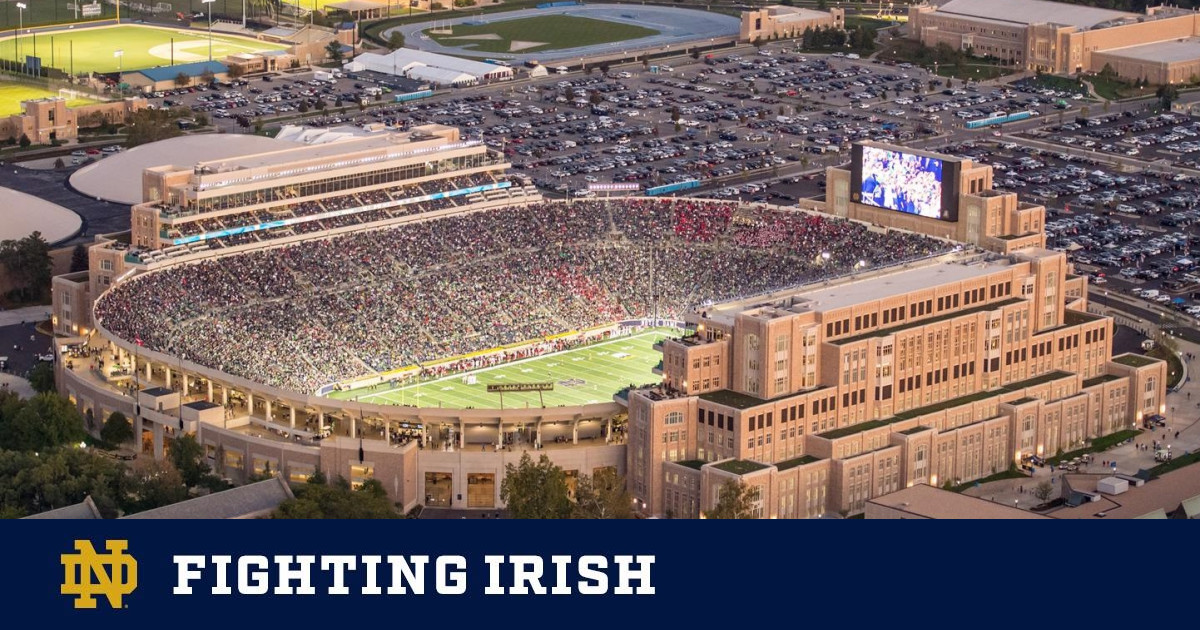 Fighting Irish Football: Let's Redesign Notre Dame Stadium - One Foot Down