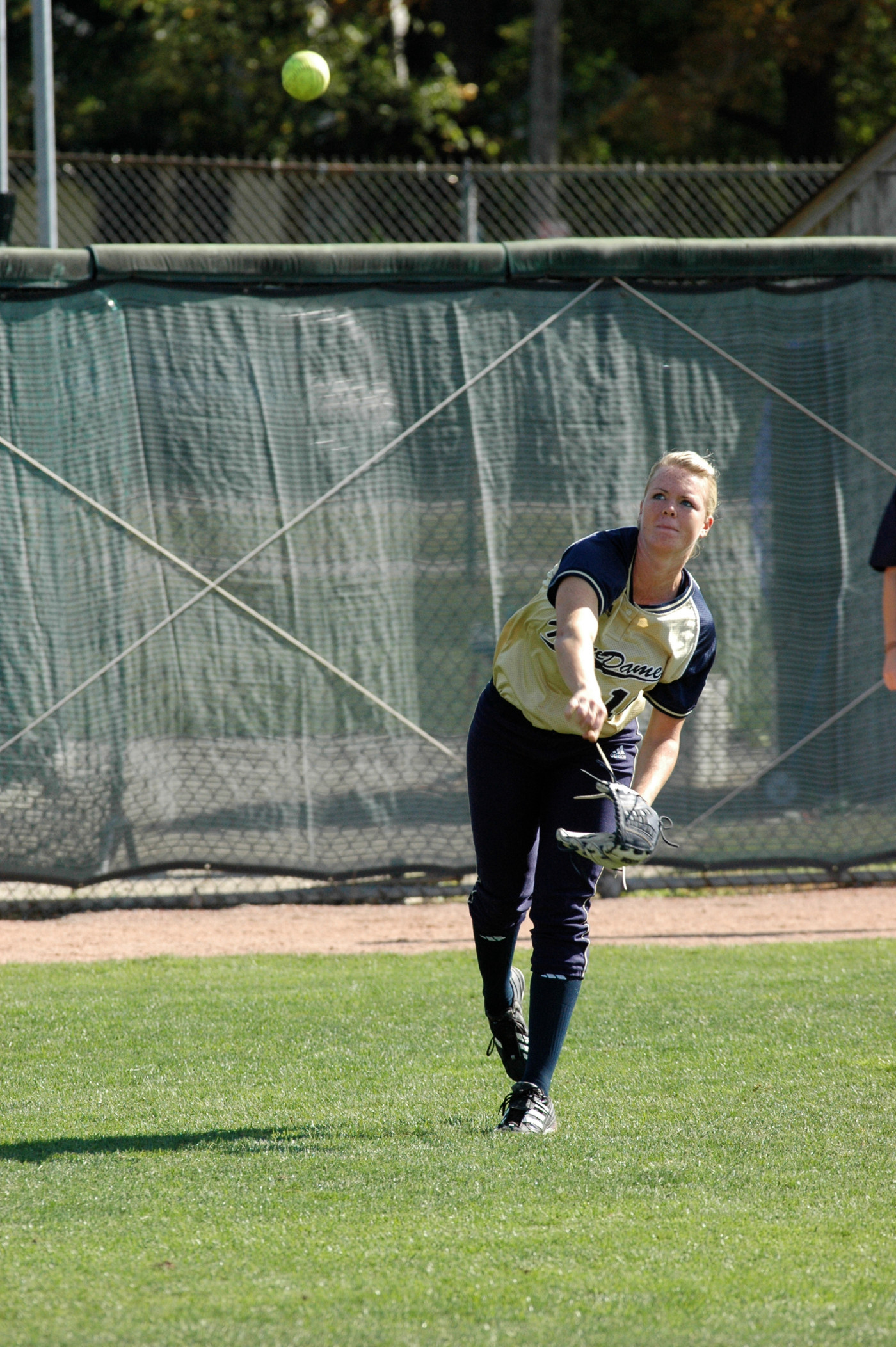 Irish Earn Day One Split At Aquafina Invitational Junior Ashley Ellis scored the game-winning run for the Irish against North Florida on Friday.