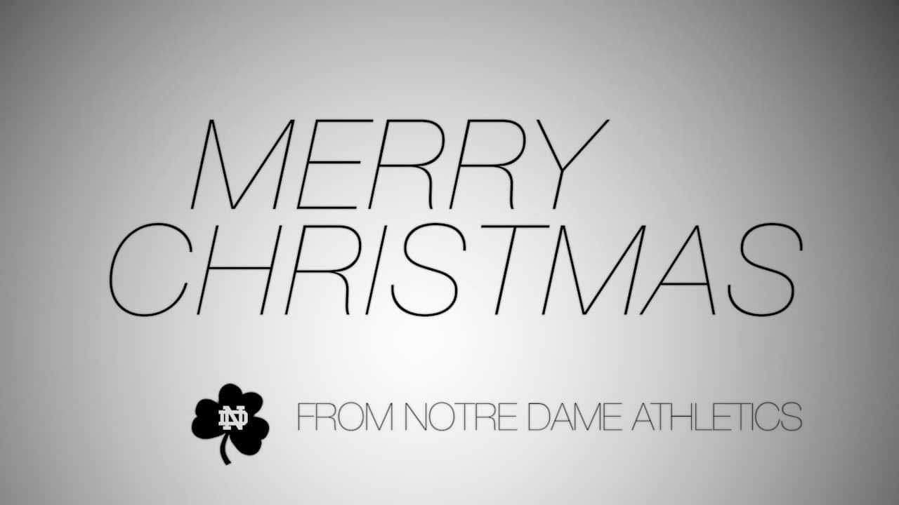 Share the Joy - A Holiday Message from Notre Dame Athletics
