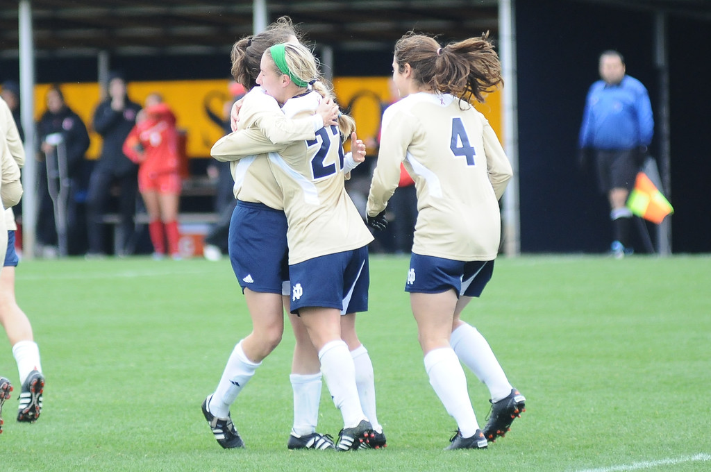 Notre Dame Women's Soccer vs Rutgers on 10-07-2012