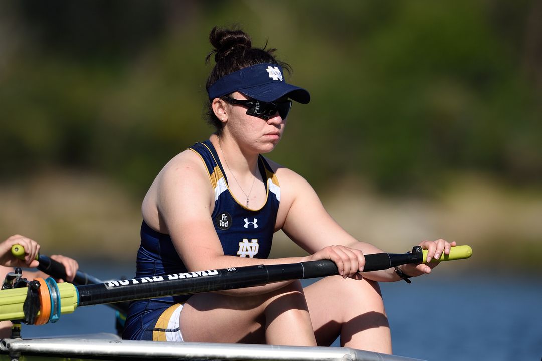 Junior Joanna Mulvey was one of three Notre Dame rowers to claim all-ACC honors on Saturday at the ACC Championship