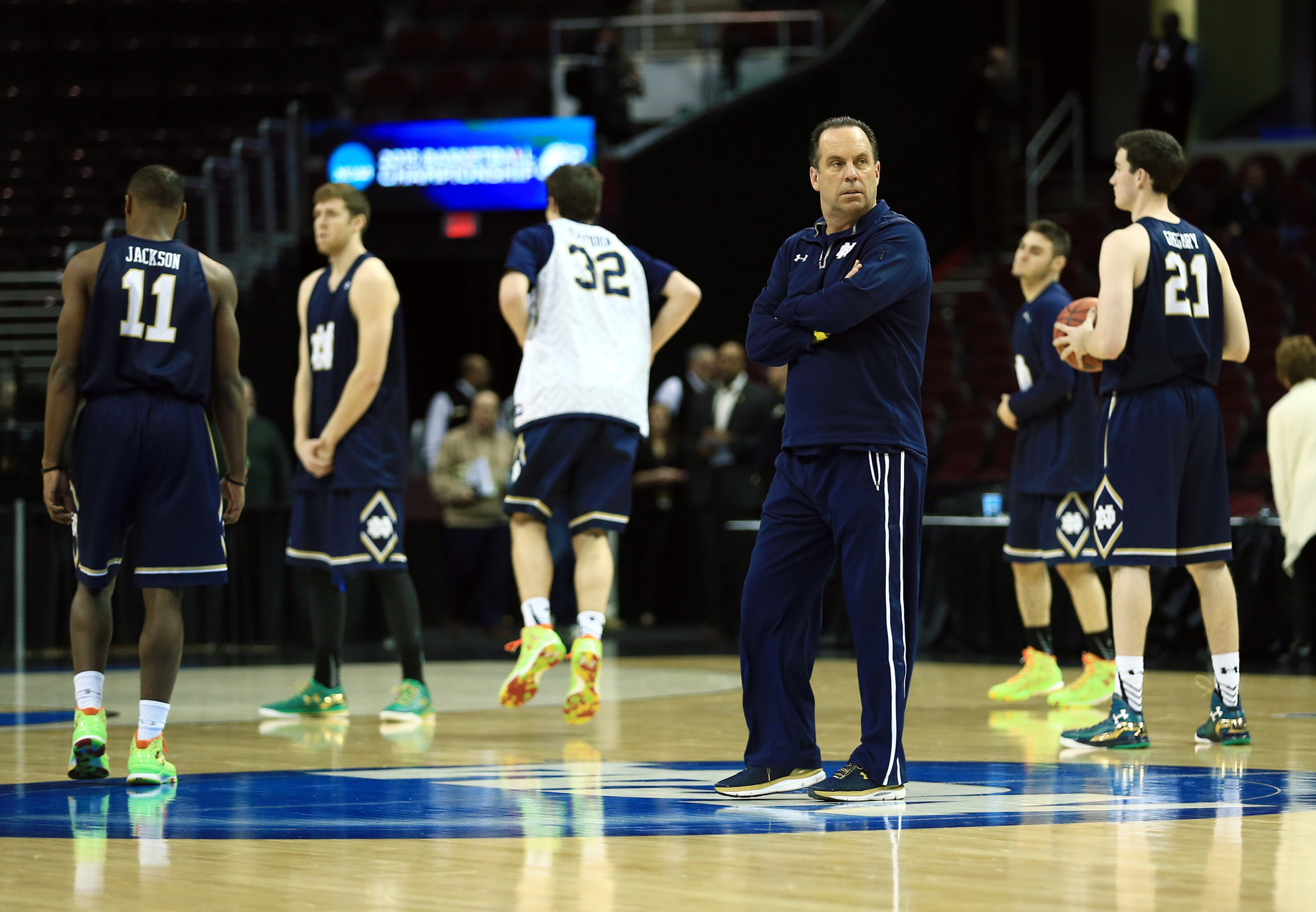 NCAA Media Day Mike Brey