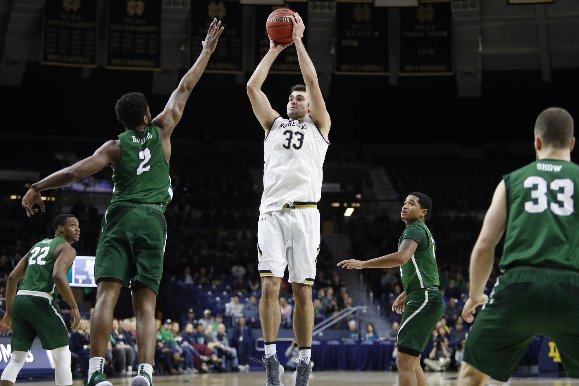 Durham And Mooney Power Irish Past Binghamton Mooney 121818