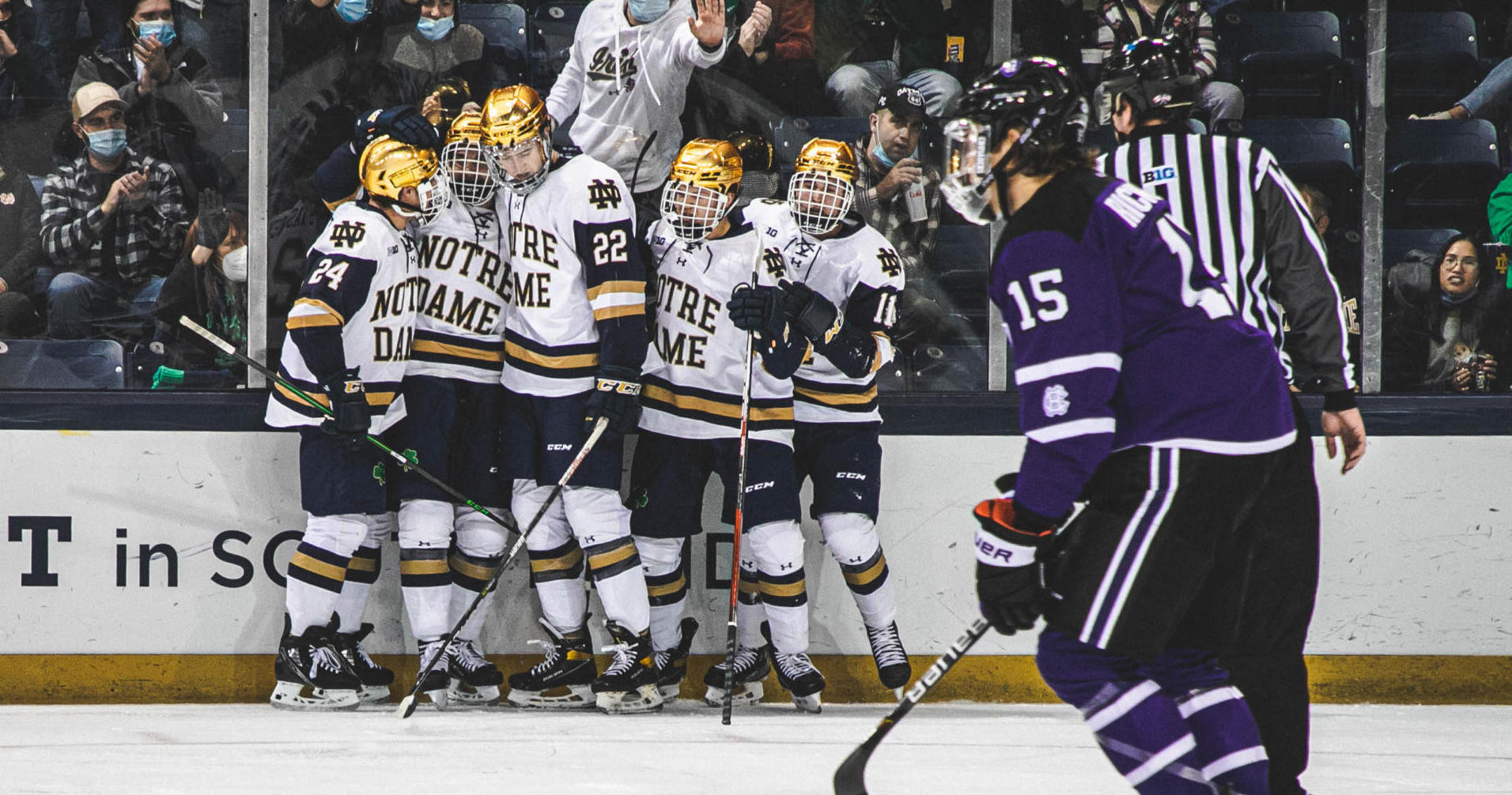 Irish Skate Past Holy Cross In Game One 5-2 Irish Skate Past Holy Cross In Game One 5-2