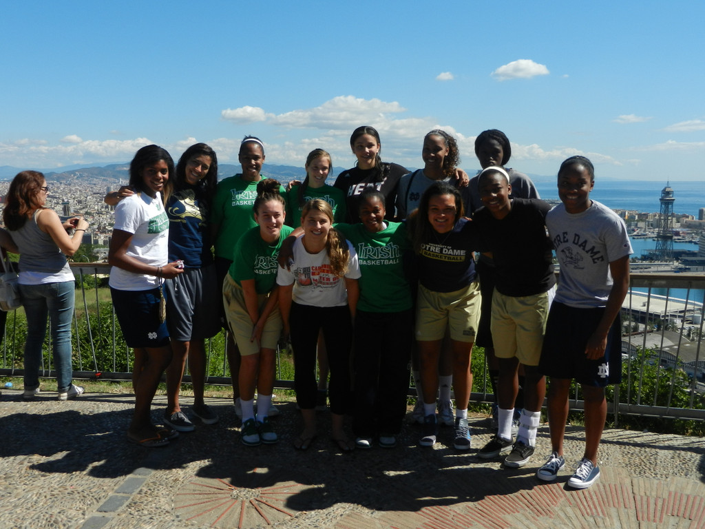 Women's Basketball Foreign Tour 2013 - Barcelona