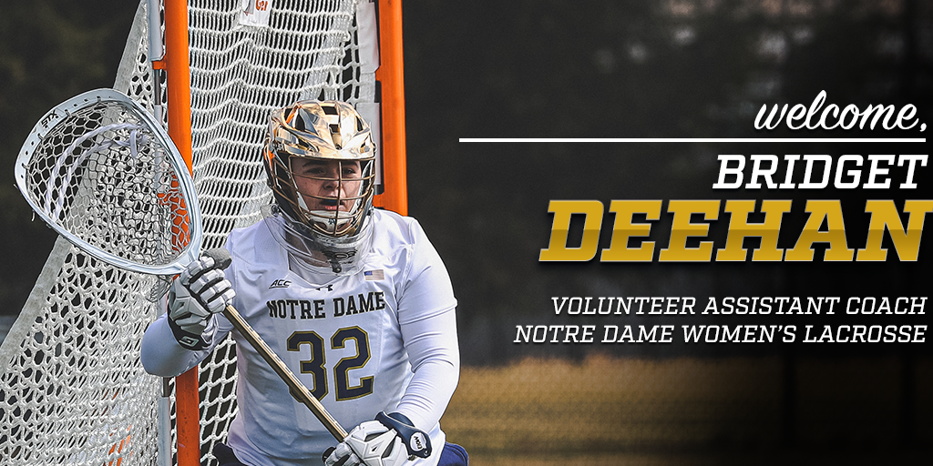 Deehan Named Volunteer Assistant Deehan Named Volunteer Assistant