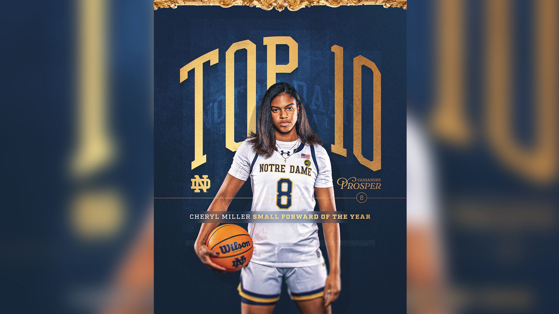Prosper Nominated For Cheryl Miller Award Prosper Nominated For Cheryl Miller Award