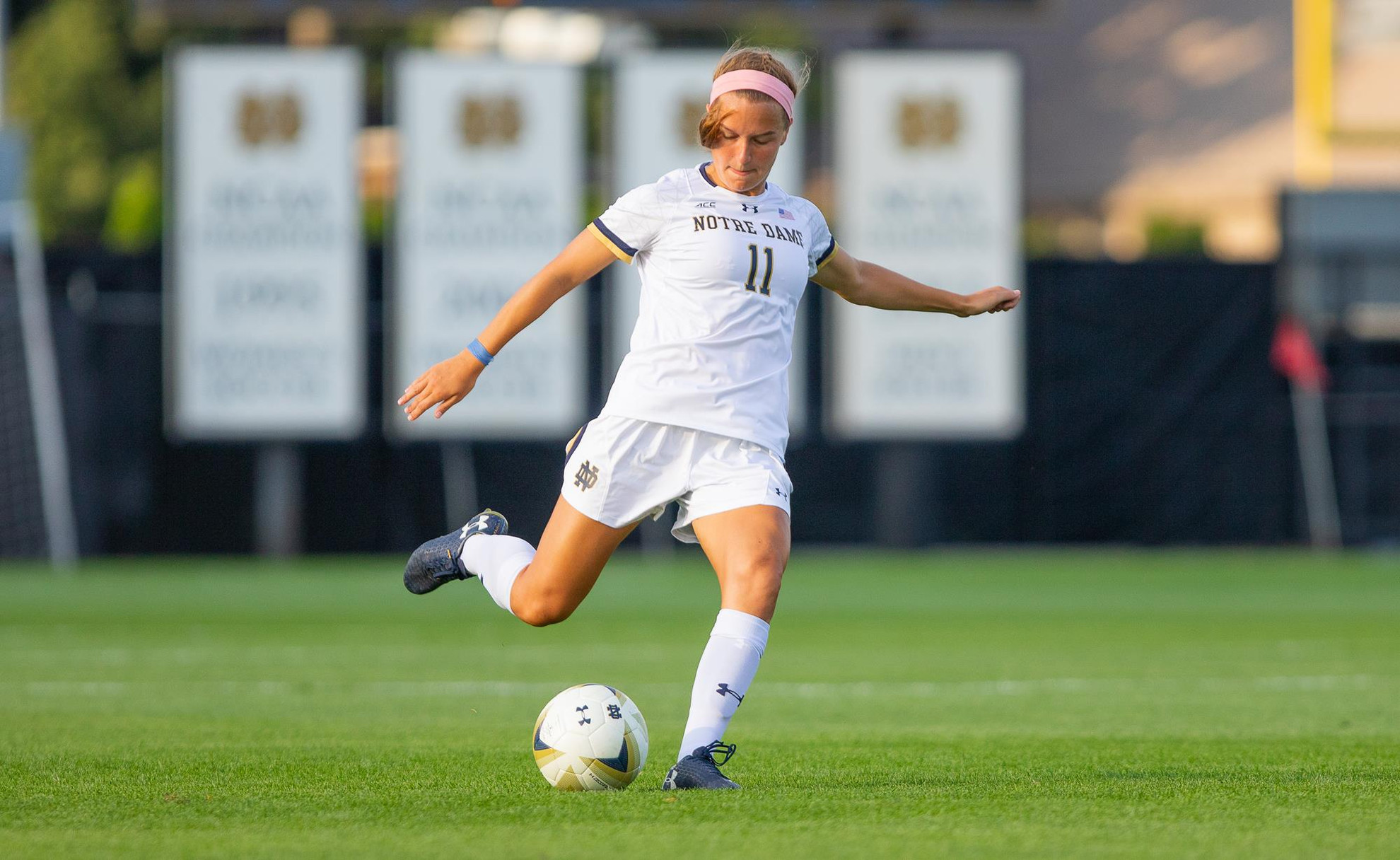Irish Set To Host Stony Brook Women's soccer action vs. Central Michigan