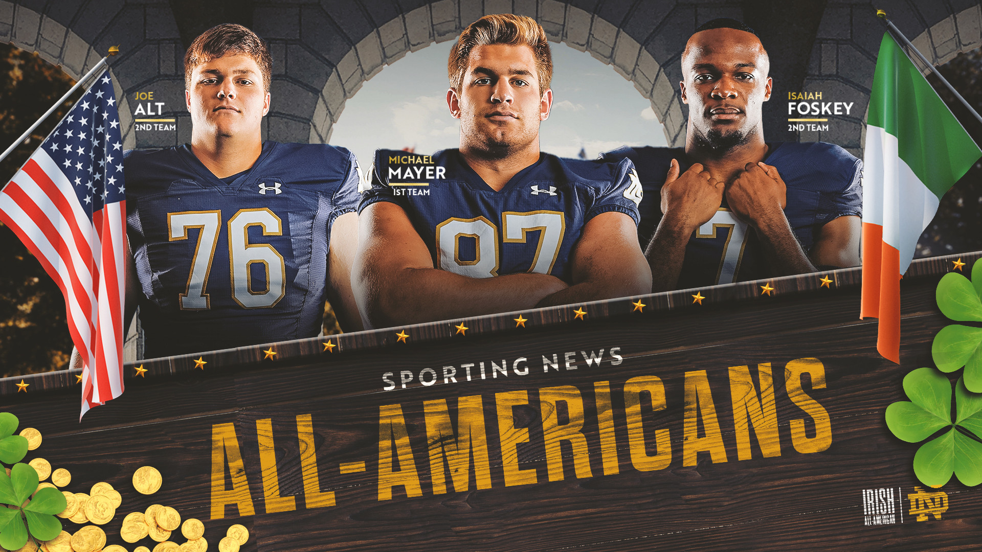 The Sporting News Names Mayer, Alt And Foskey All-Americans The Sporting News Names Mayer, Alt And Foskey All-Americans