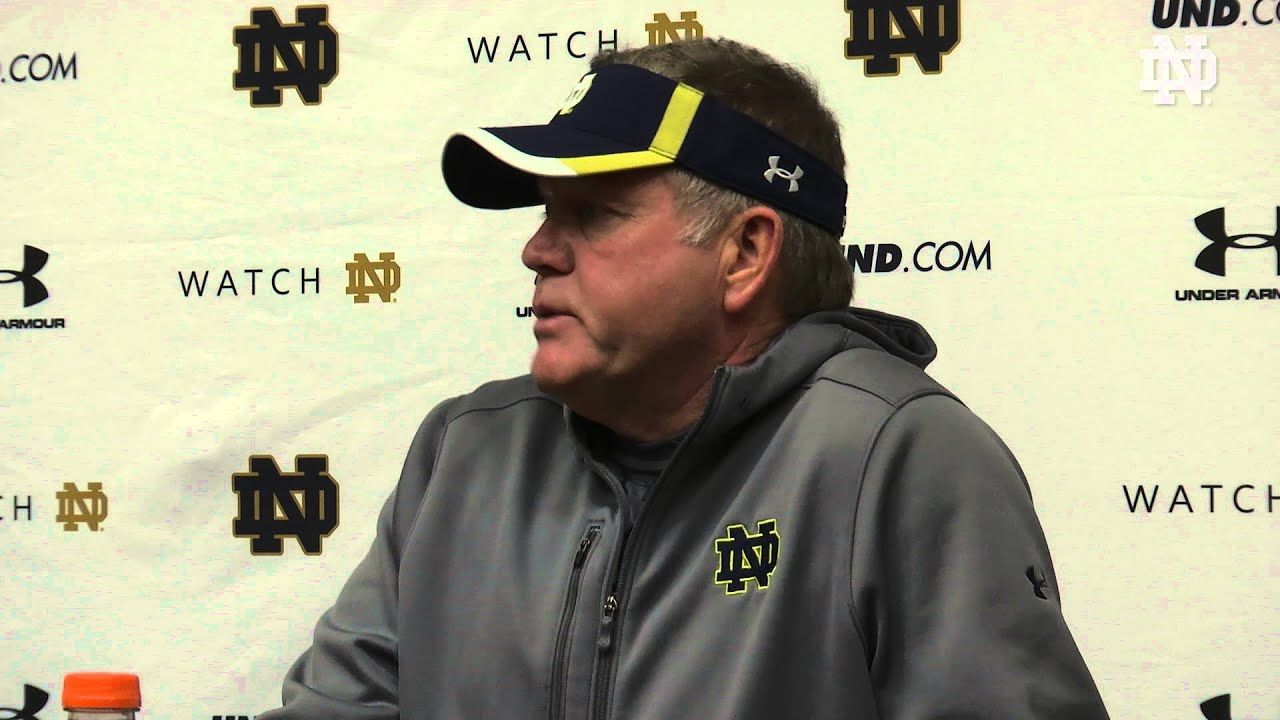 Brian Kelly Press Conference March 23, 2016
