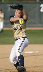 Sophomore Brittney Bargar tossed her second no-hitter of the season in the 5-0 win over Loyola.
