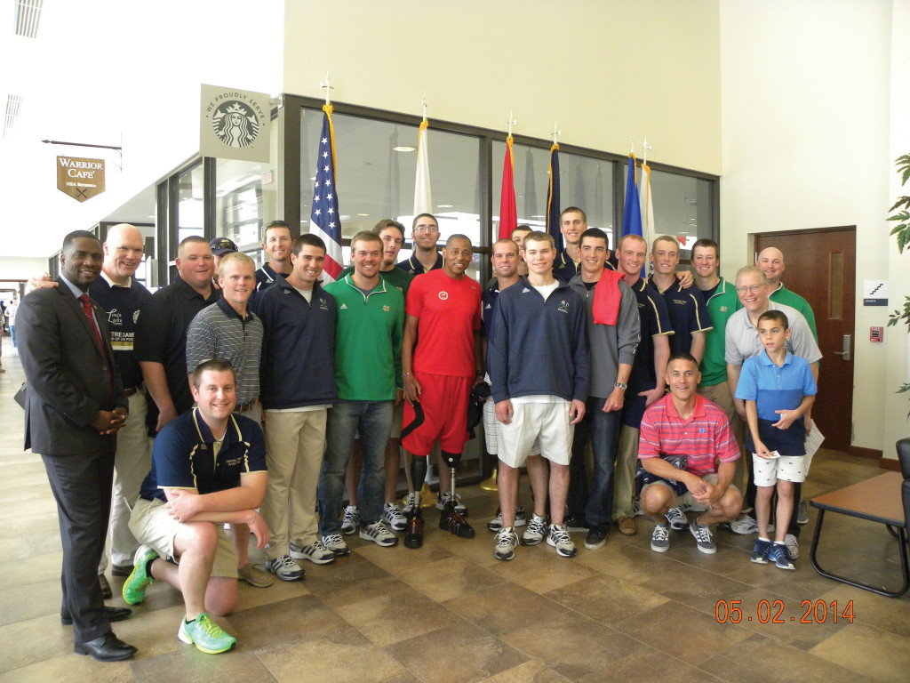 Bryan Fenton ('87, Manager) - 2017 Moose Krause Distinguished Service Award Recipient