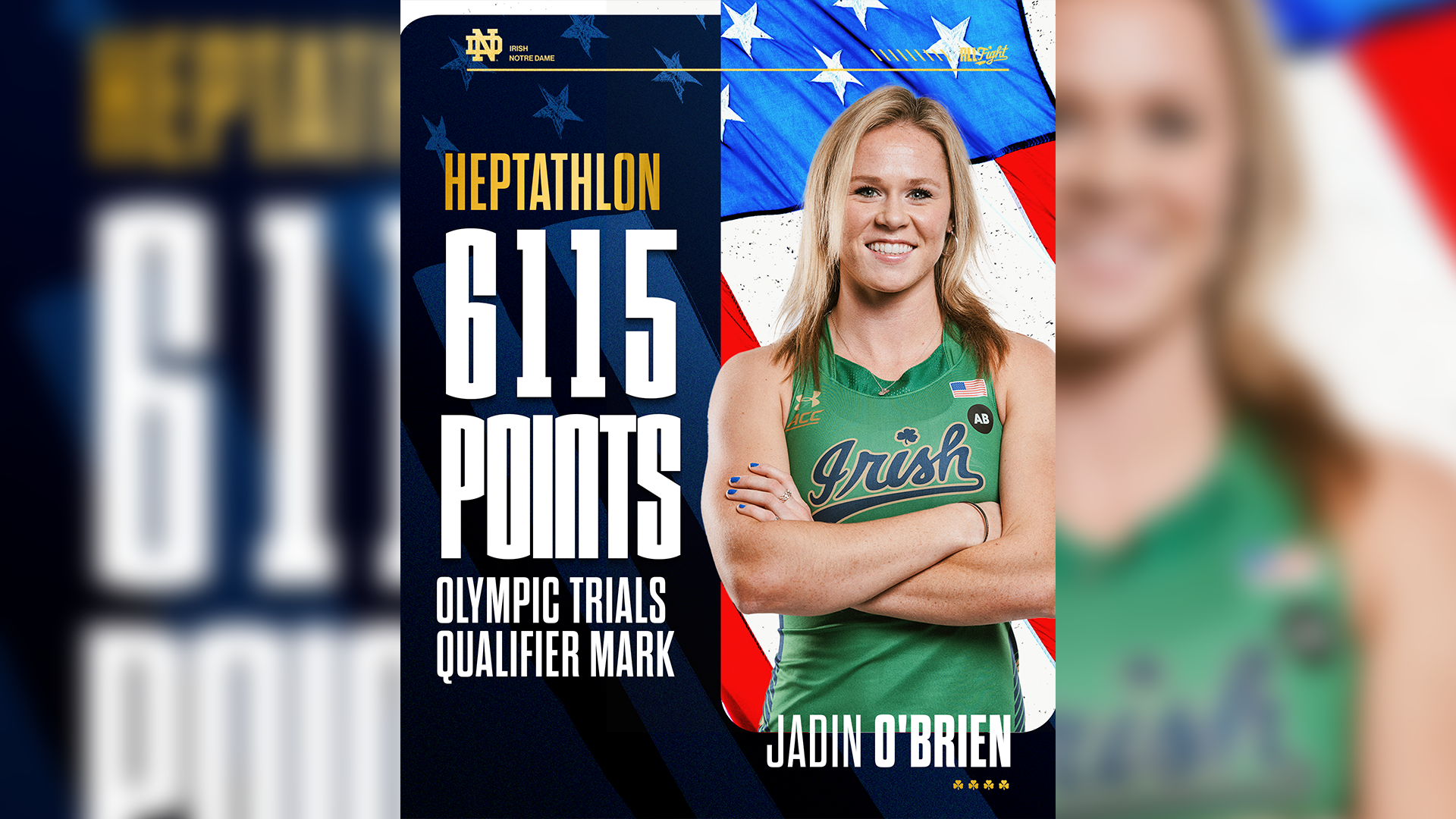 O’Brien Sets School Record And Qualifies For Olympic Trials O’Brien Sets School Record And Qualifies For Olympic Trials