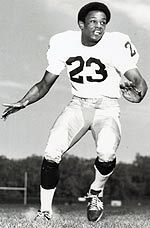 Clarence Ellis '72 was a consensus All-American in 1971 and a first-round selection of the Atlanta Falcons in the 1972 NFL Draft.