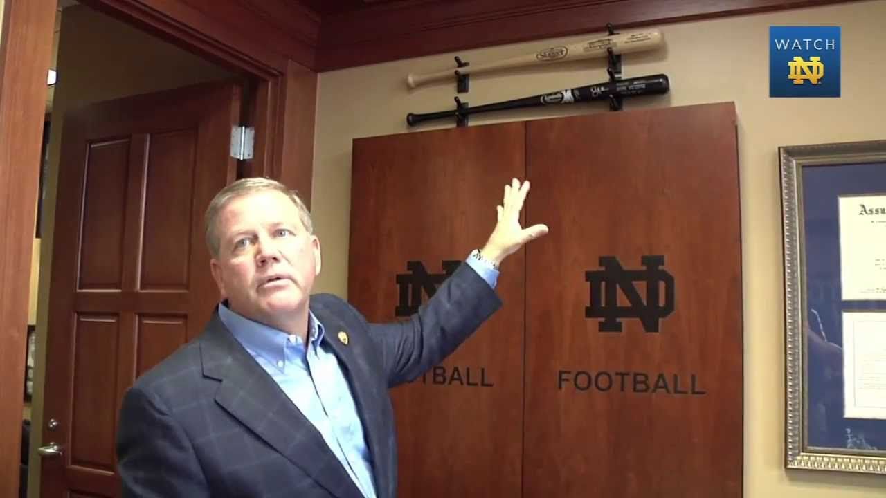 If His Office Walls Could Talk... Brian Kelly