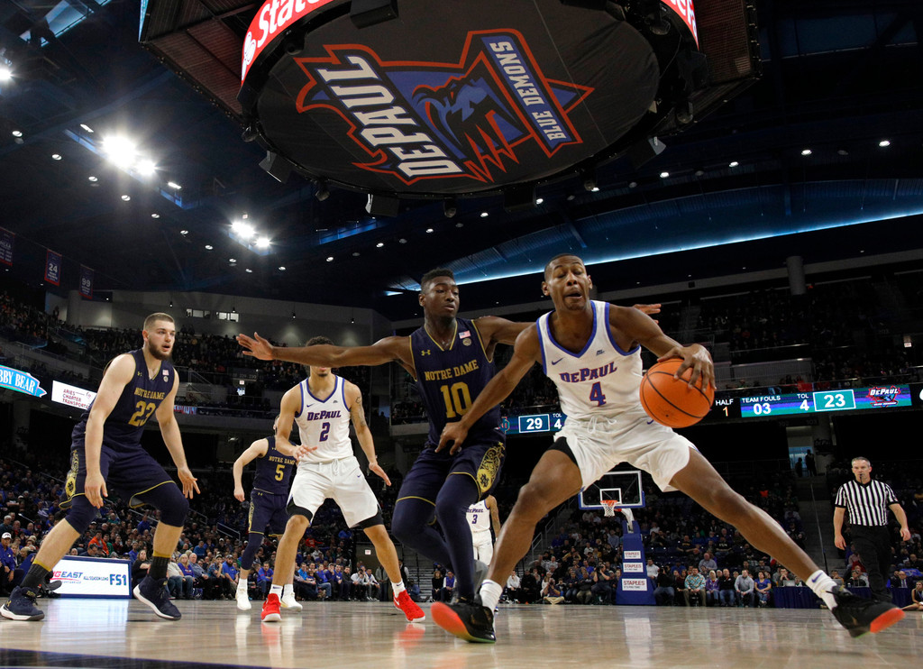 Notre Dame at DePaul (USATSI)