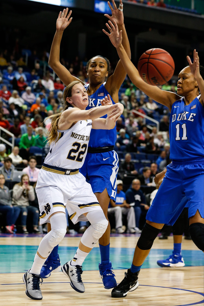 No. 2 Notre Dame, 83 vs. Duke, 54