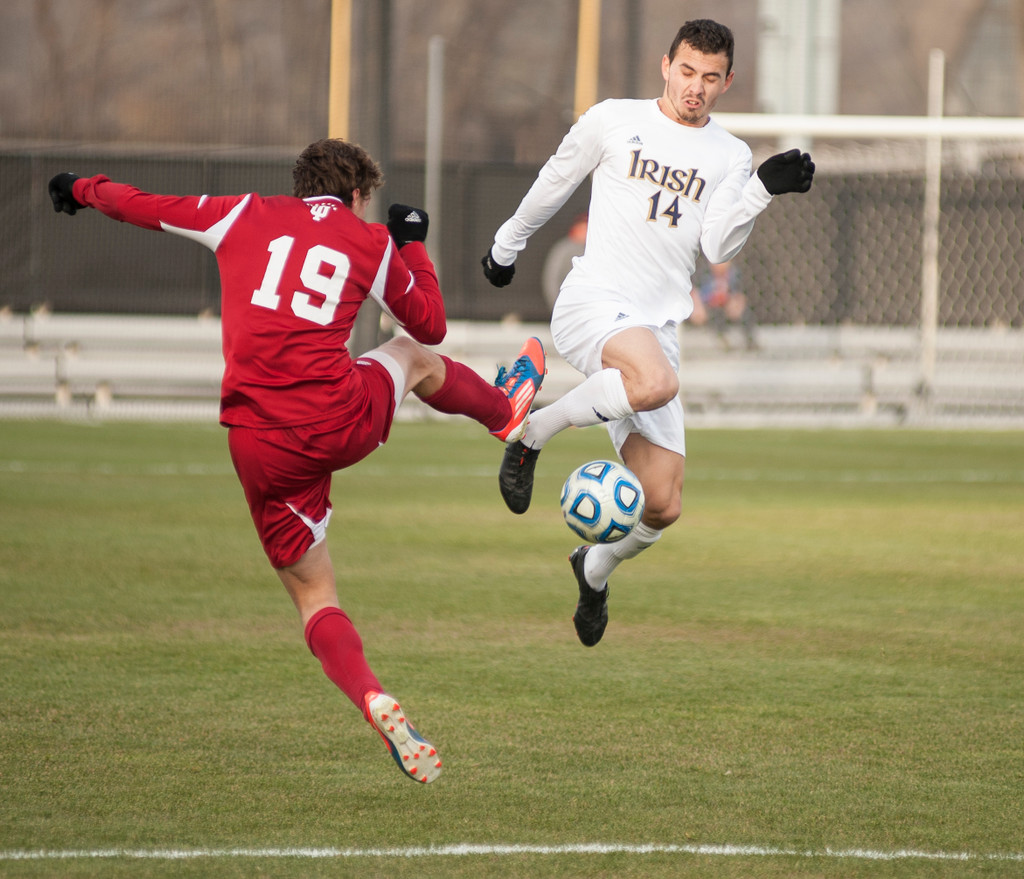 NCAA Men's Soccer Championship Notre Dame vs indiana