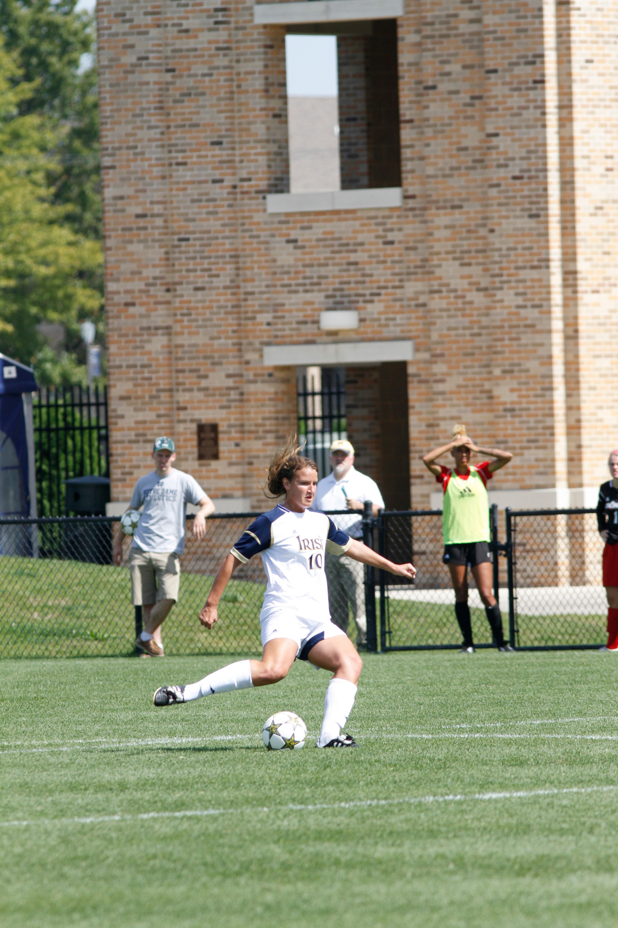 Irish Down Pittsburgh, 2-1 For Third Consecutive Win Freshman midfielder Glory Williams came off the bench to deliver the primary assist on classmate Cari Roccaro's tying goal in Friday's 2-1 win over No. 10/12 Wake Forest in the second round of the NCAA Championship.