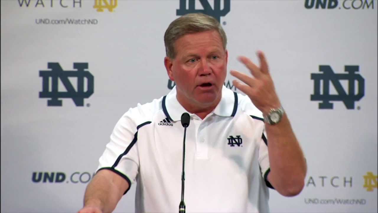 Brian Kelly Temple Post-Game Press Conference