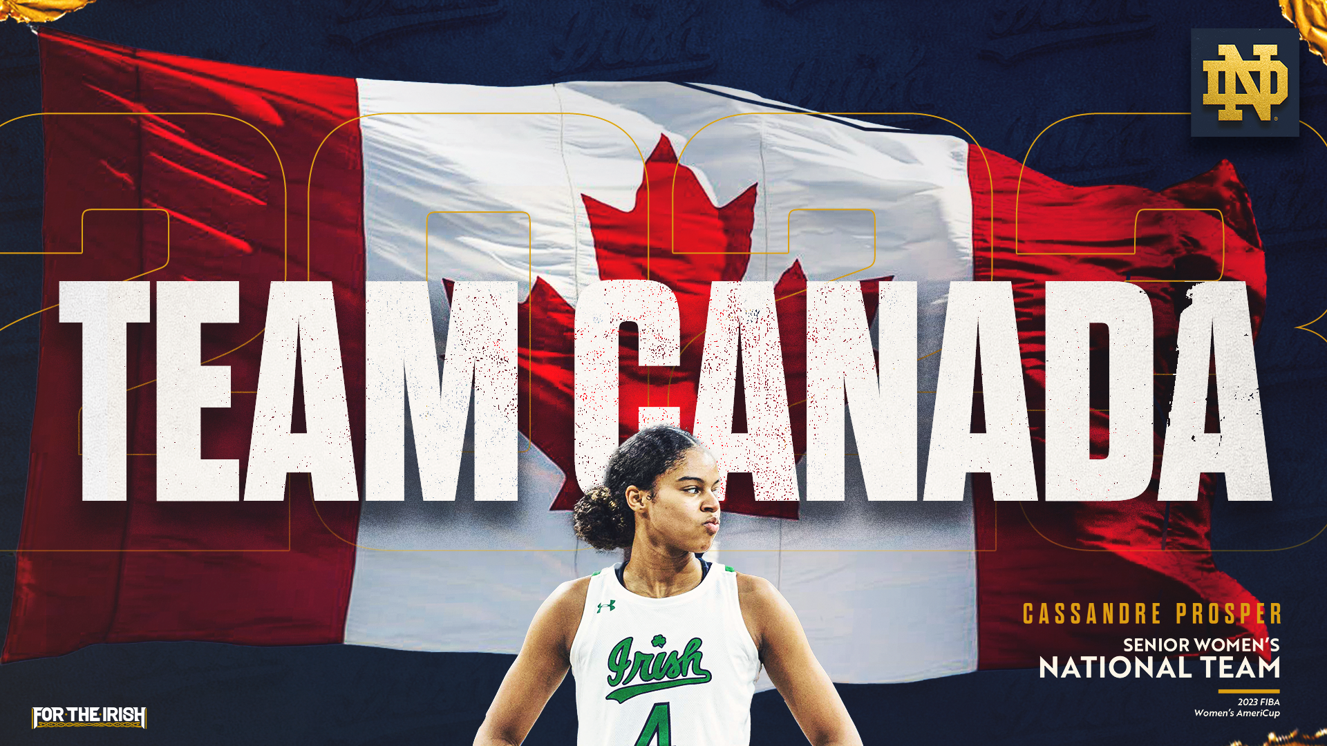 Prosper tapped for Canada’s Senior Women’s National Team Prosper tapped for Canada’s Senior Women’s National Team