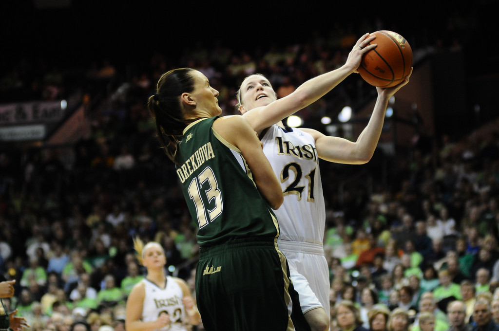 ND Women's Basketball vs USF - 2/25/12