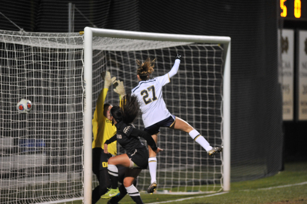 NCAA Soccer Championship Round 1 - Notre Dame vs. Oakland