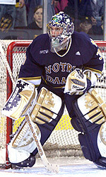 Irish Drop 1-0 Decision At Ohio State David Brown, the nation's top goaltender, has been selected as one of three finalists for the 2007 Hobey Baker Award