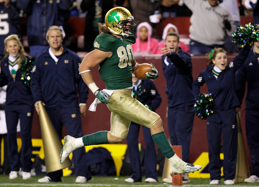 Notre Dame Dominates Maryland, 45-21 (AP)