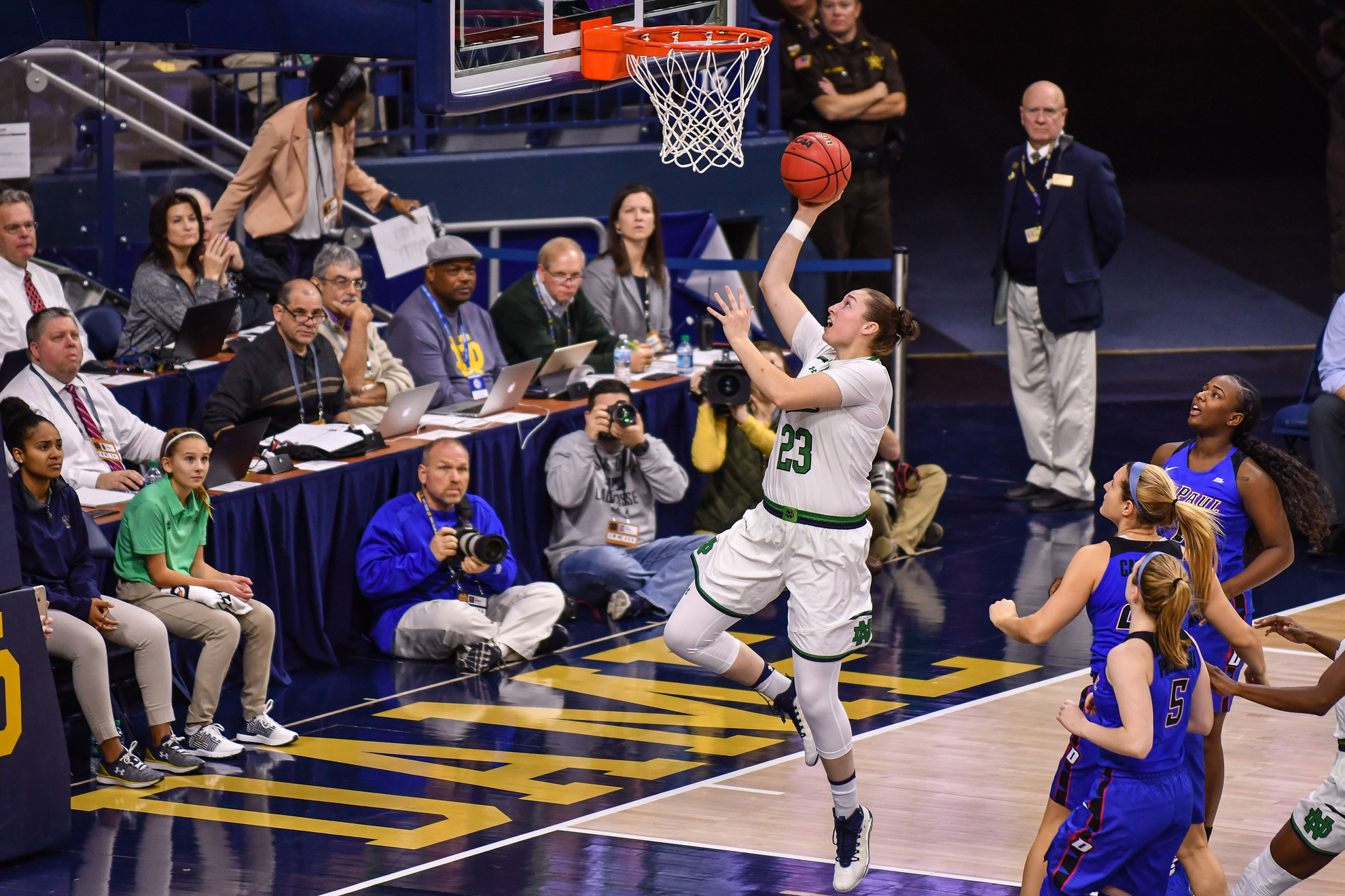 No. 2 Irish Top DePaul, 91-82 No. 2 Irish Top DePaul, 91-82