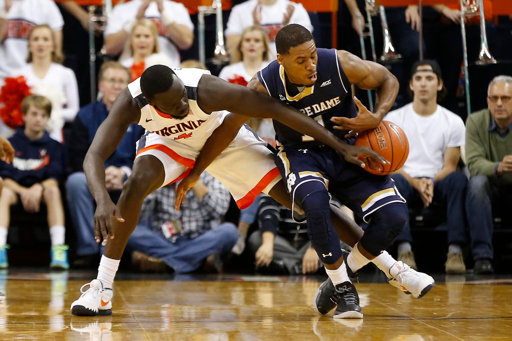 No 5. UVA 77, Notre Dame 66