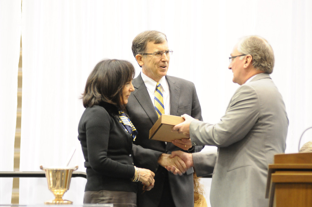 Notre Dame Fencing Dedication 10-20-2012