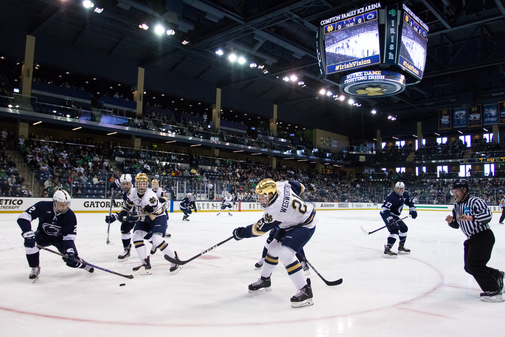 No. 1 Notre Dame Hockey vs. Penn State, Big Ten Tournament Semifinal