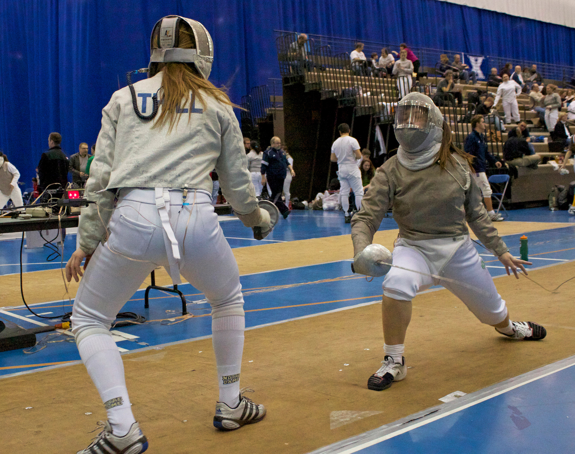 Notre Dame Fencing Set To Host Second Annual DeCicco Duals Sabreuse Johanna Thill