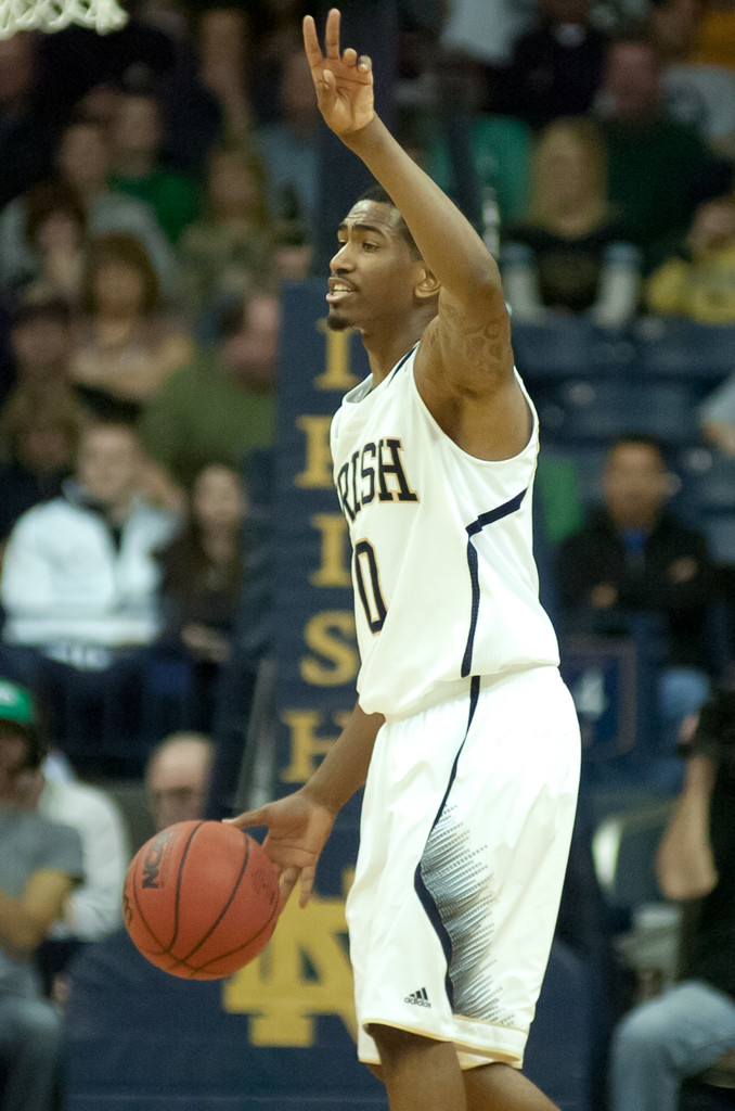 Notre Dame Men's Basketball vs UCONN 01-12-2012