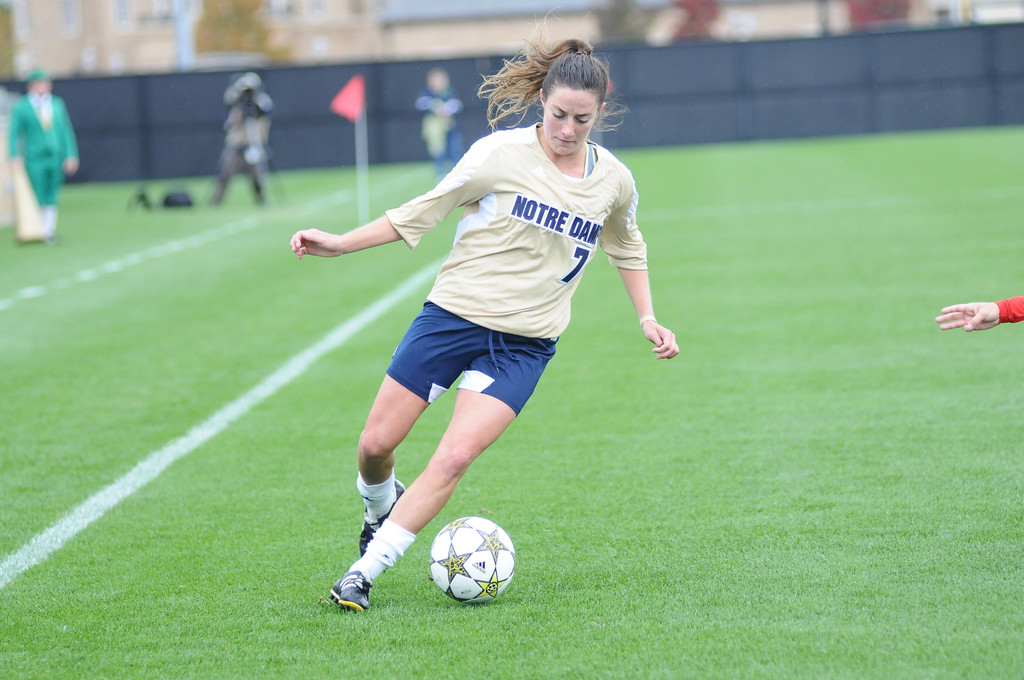 Notre Dame Women's Soccer vs Rutgers on 10-07-2012