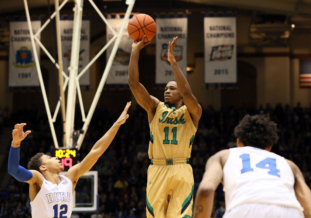 Notre Dame 95, No.9/6 Duke 91
