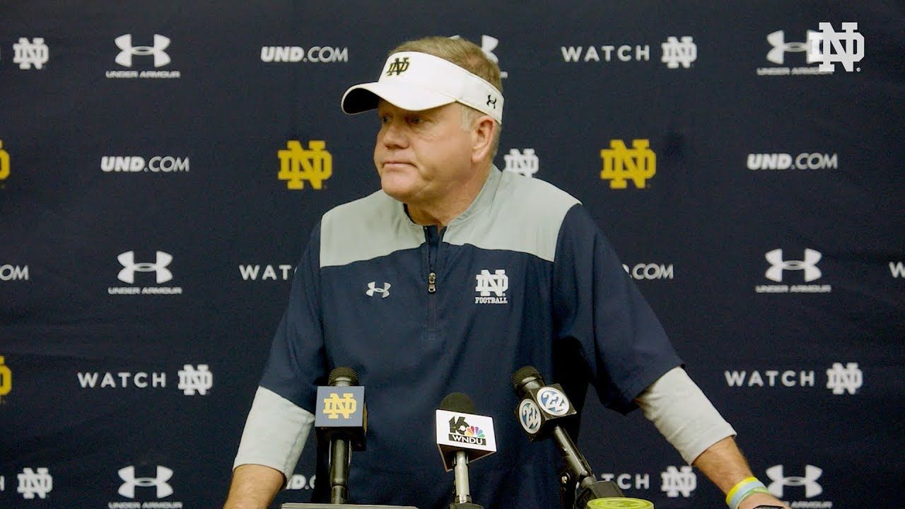 @ND Football Brian Kelly Press Conference (04.07.18)