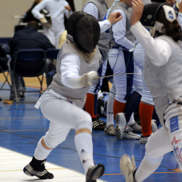 Irish Women Post Undefeated Day At Notre Dame Duals Radmila Sarkisova and the women's fencing team kicks off their season this weekend, while the men prepare for their second event.