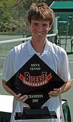 Senior co-captain Brent D'Amico is the only Irish player ever to finish his four-year career without seeing his team lose a match in the BIG EAST tournament.