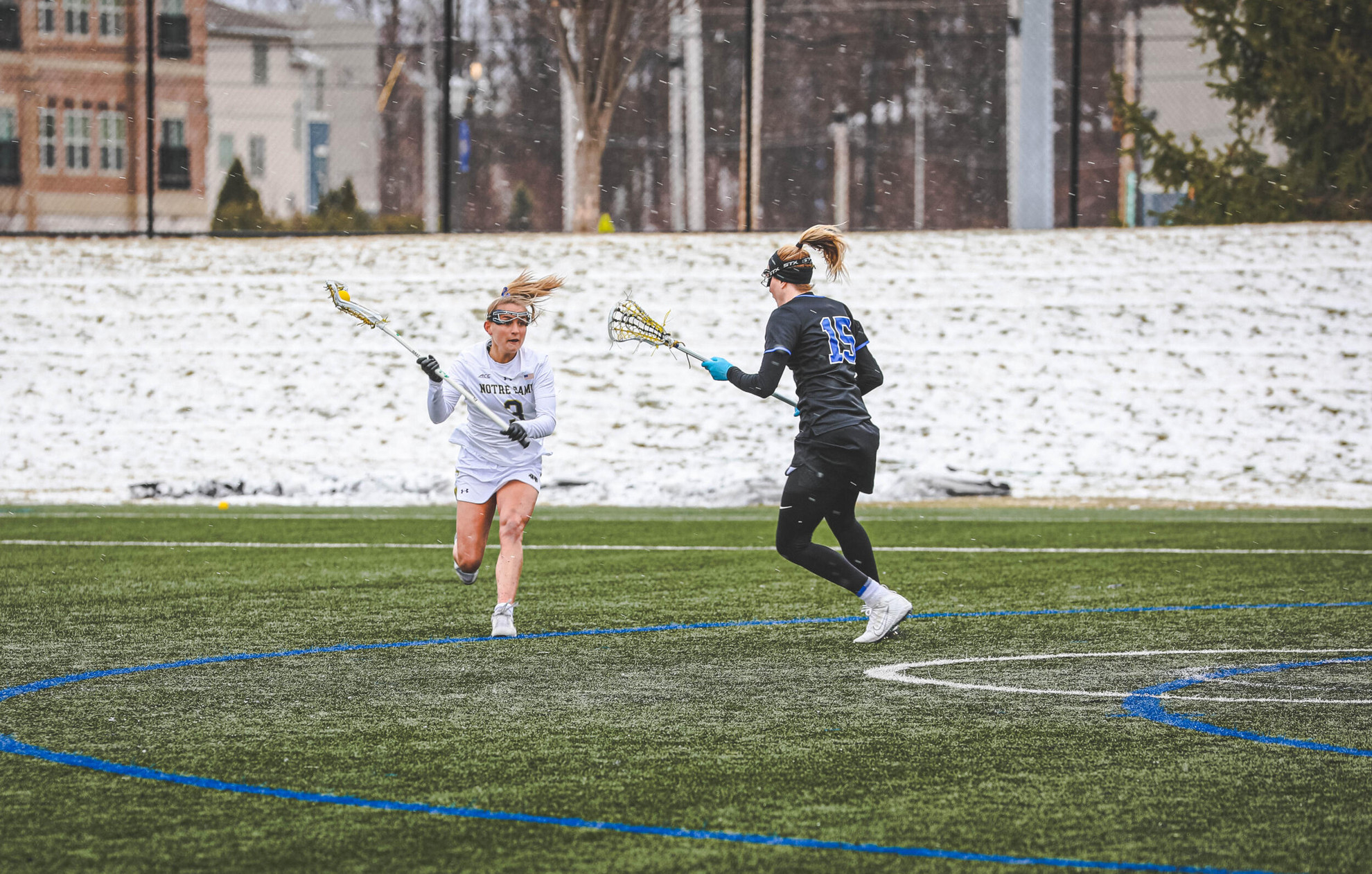 #14 Irish Rally Late, Fall to Duke, 15-12 #14 Irish Rally Late, Fall to Duke, 15-12
